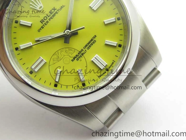 MiroTime 0411 Fashionable Oyster Perpetual 126000 36mm KRF 1:1 Best Edition 904L Steel Yellow Dial A 2729